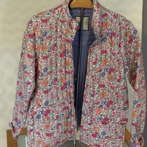 Womens Quilted Bagatelle Flowered Jacket